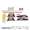 JUEGO DE CALCAS DE RESTAURACION PARA CAT 420E VJO