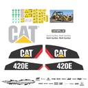 JUEGO DE CALCAS DE RESTAURACION PARA CAT 420E NVO