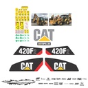 JUEGO DE CALCAS DE RESTAURACION PARA CAT 420F2