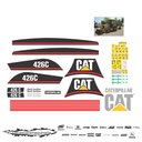 JUEGO DE CALCAS DE RESTAURACION PARA CAT 426C VJO