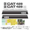 JUEGO DE CALCAS DE RESTAURACION PARA CAT 428