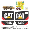 JUEGO DE CALCAS DE RESTAURACION PARA CAT 730C NVO