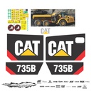 JUEGO DE CALCAS DE RESTAURACION PARA CAT 735B NVO
