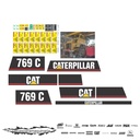 JUEGO DE CALCAS DE RESTAURACION PARA CAT 769C PIPA