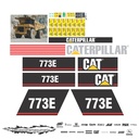 JUEGO DE CALCAS DE RESTAURACION PARA CAT 773E VJO