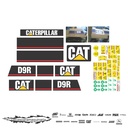 JUEGO DE CALCAS DE RESTAURACION PARA CAT D9R VJO