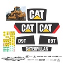 JUEGO DE CALCAS DE RESTAURACION PARA CAT D9T NVO