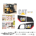 JUEGO DE CALCAS DE RESTAURACION PARA CAT DP40N NVO