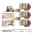 JUEGO DE CALCAS DE RESTAURACION PARA CAT DP45N PANAL