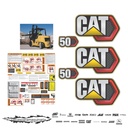 JUEGO DE CALCAS DE RESTAURACION PARA CAT DP50N PANAL
