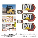 JUEGO DE CALCAS DE RESTAURACION PARA CAT DP55N PANAL