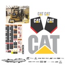 JUEGO DE CALCAS DE RESTAURACION PARA CAT E5000