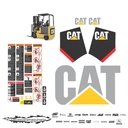 JUEGO DE CALCAS DE RESTAURACION PARA CAT EC4000