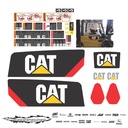 JUEGO DE CALCAS DE RESTAURACION PARA CAT EP7000 NVO
