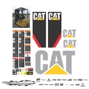 JUEGO DE CALCAS DE RESTAURACION PARA CAT ET4000 NVO