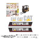 JUEGO DE CALCAS DE RESTAURACION PARA CAT GC15 VJO
