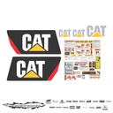 JUEGO DE CALCAS DE RESTAURACION PARA CAT GC25 NVO
