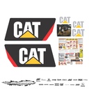 JUEGO DE CALCAS DE RESTAURACION PARA CAT GC40K NVO