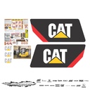 JUEGO DE CALCAS DE RESTAURACION PARA CAT GC35/55/70K NVO