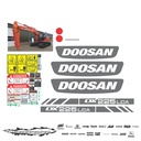 JUEGO DE CALCAS DE RESTAURACION PARA DOOSAN DX225 LCA