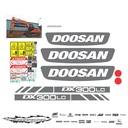 JUEGO DE CALCAS DE RESTAURACION PARA DOOSAN DX300 LC