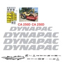JUEGO DE CALCAS DE RESTAURACION PARA DYNAPAC CA250D