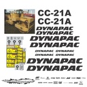 JUEGO DE CALCAS DE RESTAURACION PARA DYNAPAC CC21A 