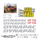JUEGO DE CALCAS DE RESTAURACION PARA DYNAPAC CP132