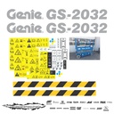 JUEGO DE CALCAS DE RESTAURACION PARA GENIE GS2032