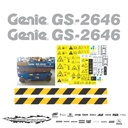 JUEGO DE CALCAS DE RESTAURACION PARA GENIE GS2646