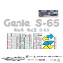 JUEGO DE CALCAS DE RESTAURACION PARA GENIE S65 