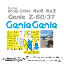 JUEGO DE CALCAS DE RESTAURACION PARA GENIE Z60/34