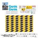 JUEGO DE CALCAS DE RESTAURACION PARA GENIE AWP25S