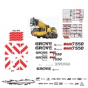 JUEGO DE CALCAS DE RESTAURACION PARA GROVE GMK7550