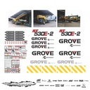 JUEGO DE CALCAS DE RESTAURACION PARA GROVE RT530E2 MANITOW