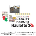 JUEGO DE CALCAS DE RESTAURACION PARA HAULLOTE HA80JRT