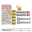 JUEGO DE CALCAS DE RESTAURACION PARA HAULLOTE OPTIMUM 8