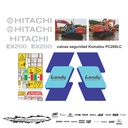 JUEGO DE CALCAS DE RESTAURACION PARA HITACHI EX2003