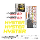 JUEGO DE CALCAS DE RESTAURACION PARA HYSTER 50 fortis