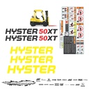JUEGO DE CALCAS DE RESTAURACION PARA HYSTER H50XT