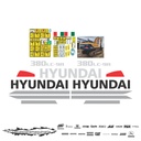 JUEGO DE CALCAS DE RESTAURACION PARA HYUNDAI 380LC9A