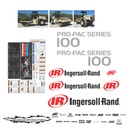 JUEGO DE CALCAS DE RESTAURACION PARA INGERSOLL RAND 100PROPAC SERIE2