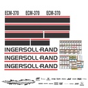 JUEGO DE CALCAS DE RESTAURACION PARA INGERSOLL RAND ECM370