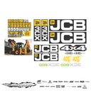 JUEGO DE CALCAS DE RESTAURACION PARA JCB 3CXECO NVO