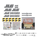 JUEGO DE CALCAS DE RESTAURACION PARA JLG 2632ES