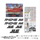 JUEGO DE CALCAS DE RESTAURACION PARA JLG R4045 NVO