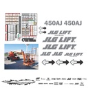 JUEGO DE CALCAS DE RESTAURACION PARA JLG 450AJ