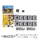 JUEGO DE CALCAS DE RESTAURACION PARA JOHN DEERE 310J NVO