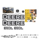 JUEGO DE CALCAS DE RESTAURACION PARA JOHN DEERE 310L NVO