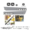 JUEGO DE CALCAS DE RESTAURACION PARA JOHN DEERE 317 